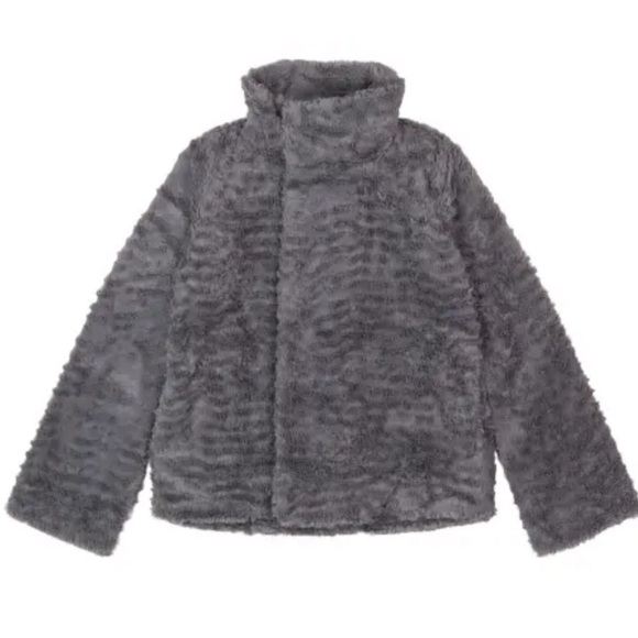 Patagonia Pelage Gray Furry Jacket Size Small - Picture 1 of 9